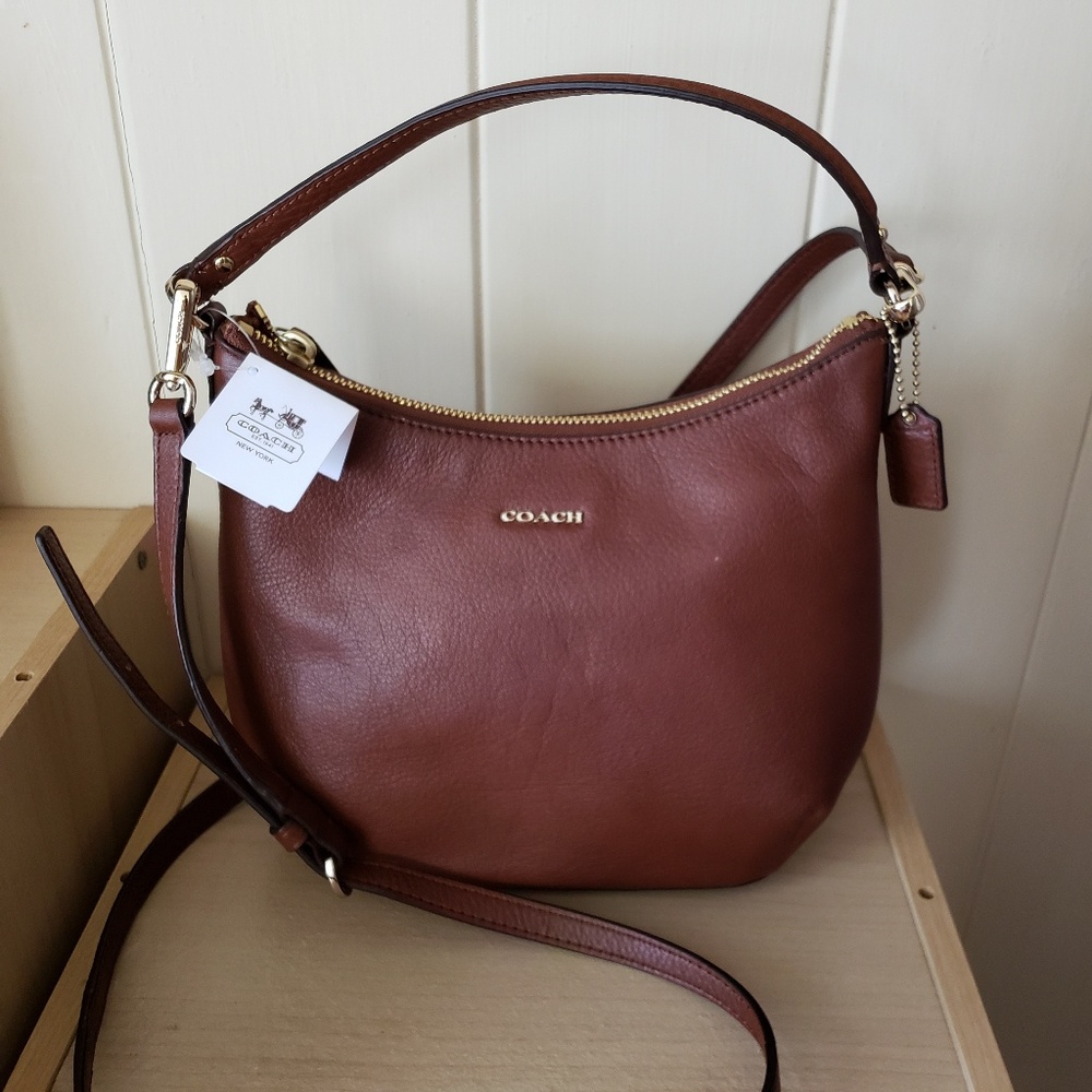 Coach Licht Crossbody Bag 50013 Chestnut